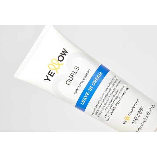 Незмивний крем для кучерявого волосся Curls Leave-In Cream Yellow 250 мл