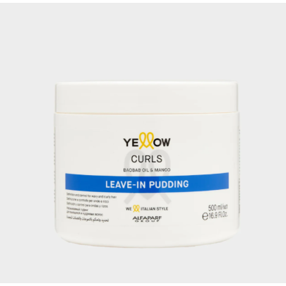 Незмивний пудинг для кучерявого волосся Curls Leave-In Pudding Yellow 500 мл