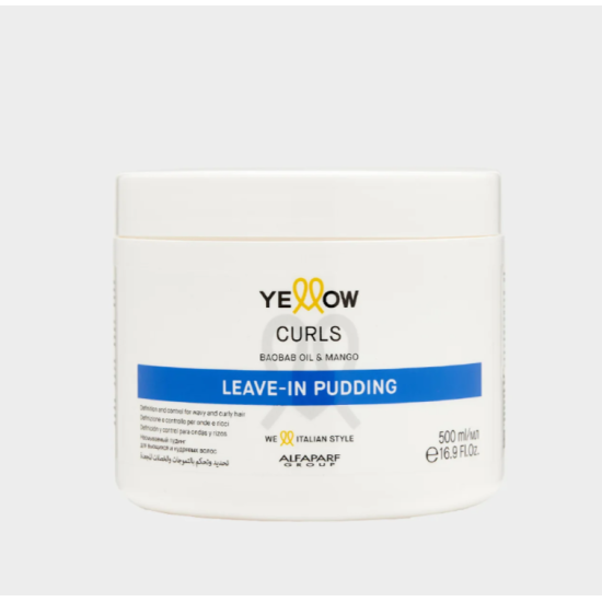 Незмивний пудинг для кучерявого волосся Curls Leave-In Pudding Yellow 500 мл