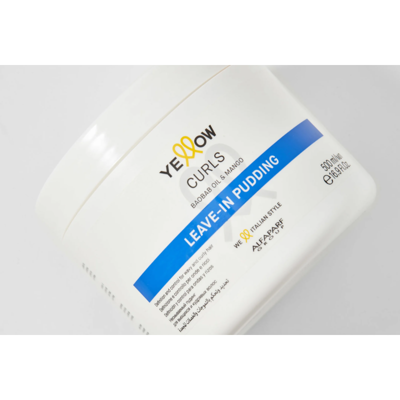 Незмивний пудинг для кучерявого волосся Curls Leave-In Pudding Yellow 500 мл Незмивний пудинг для кучерявого волосся Curls Leave-In Pudding Yellow 500 мл