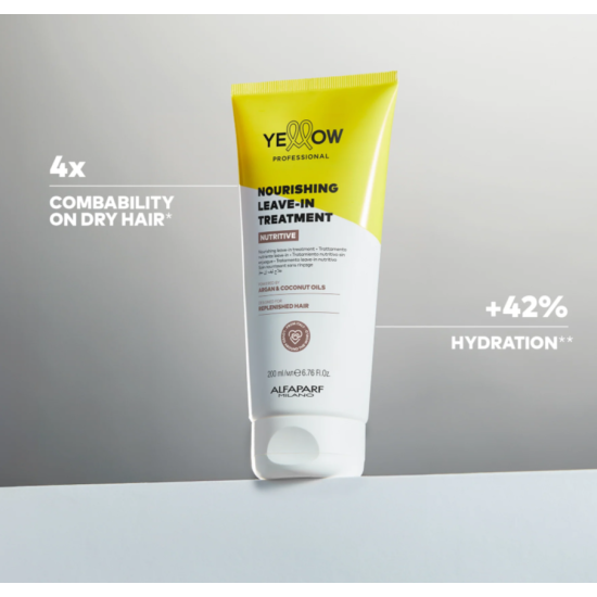 Незмивний засіб для сухого волосся Leave-In Treatment Nourishing Yellow