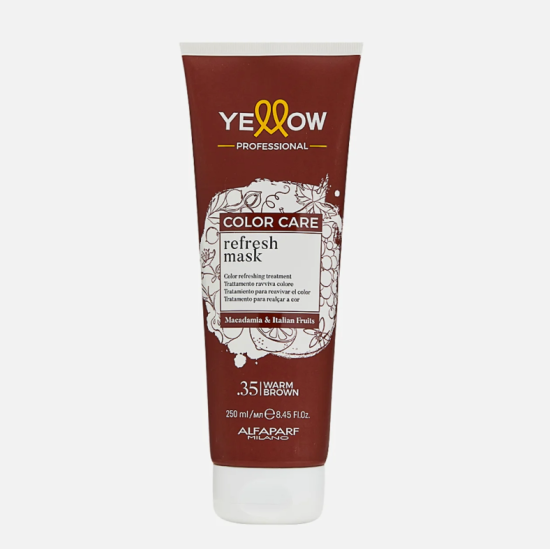 Пигментированная маска для поддержания цвета Color Care Refresh Mask Yellow