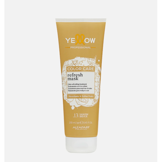 Пігментована маска для підтримки кольору Color Care Refresh Mask Yellow