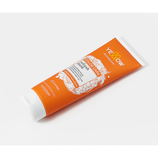 Пігментована маска для підтримки кольору Color Care Refresh Mask Yellow
