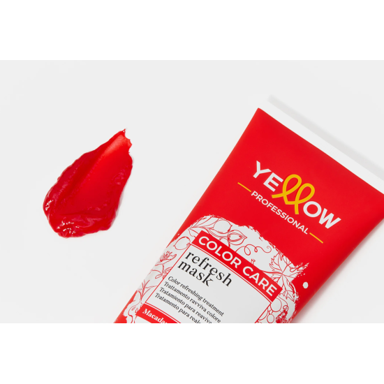 Пігментована маска для підтримки кольору Color Care Refresh Mask Yellow