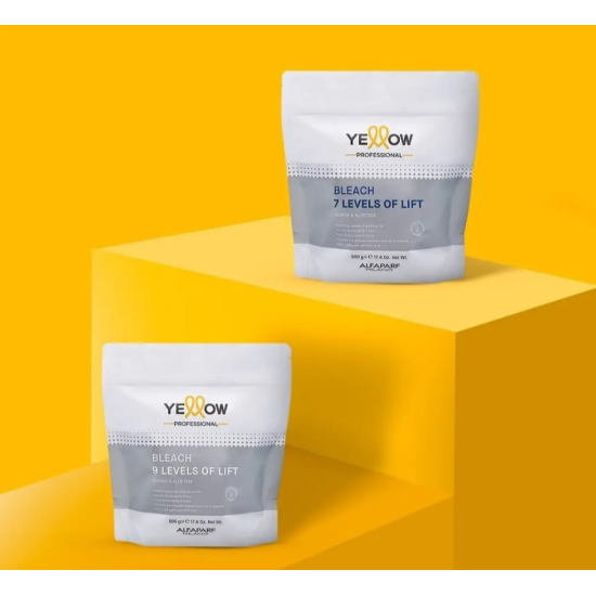 Пудра-порошок для осветления волос Bleach Yellow 