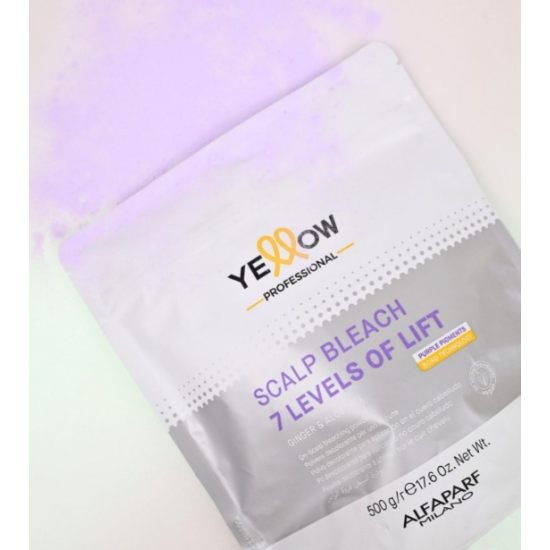 Пудра-порошок для осветления волос Bleach Yellow 