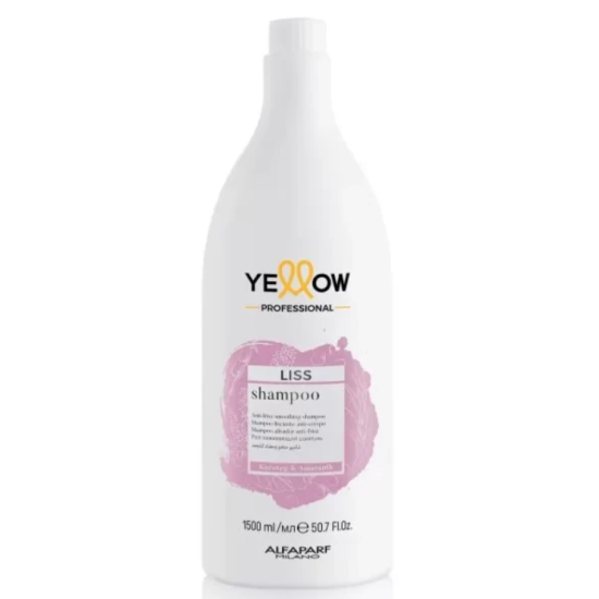 Шампунь антифриз для неслухняного волосся Liss Shampoo Yellow