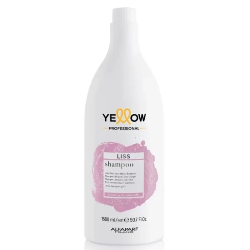 Шампунь антифриз для неслухняного волосся Liss Shampoo Yellow