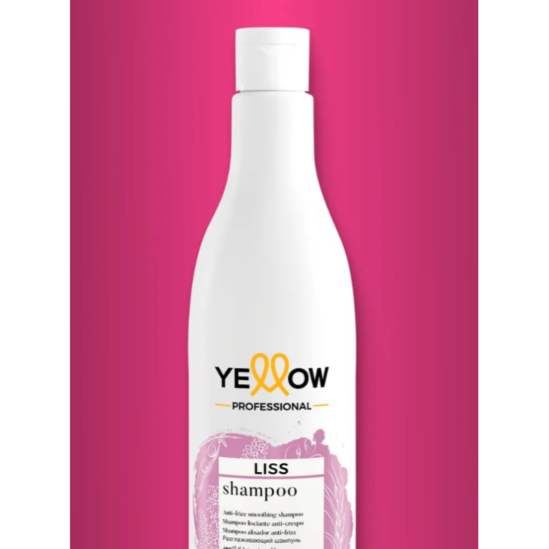 Шампунь антифриз для неслухняного волосся Liss Shampoo Yellow