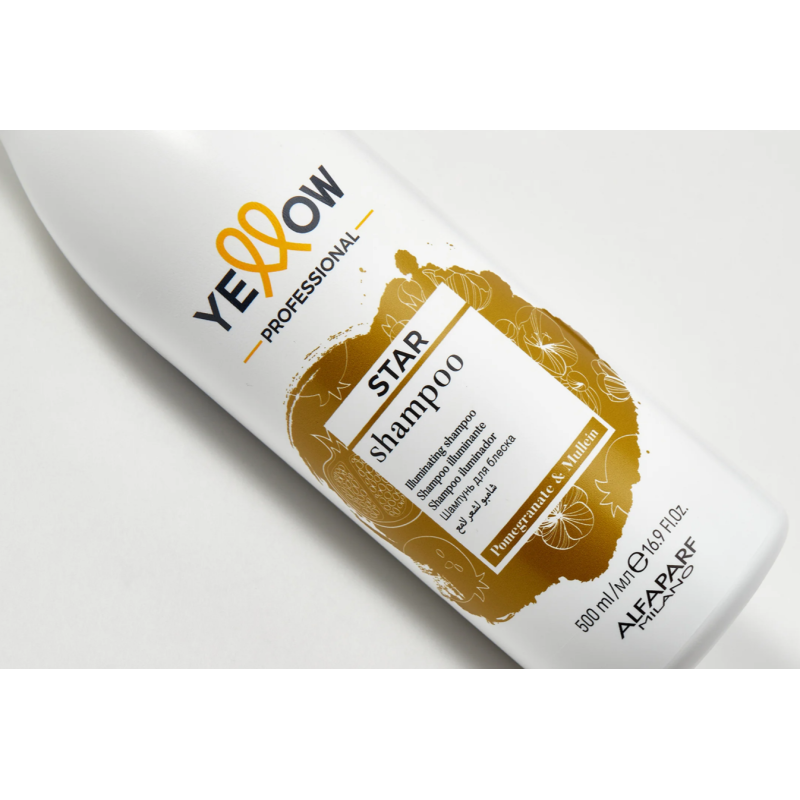 Шампунь для блиску волосся Star Illuminating Shampoo Yellow
