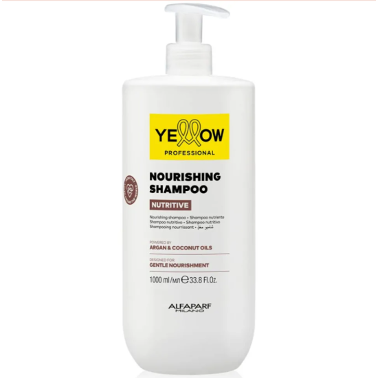 Шампунь для живлення та зволоження сухого волосся Shampoo Nourishing Yellow