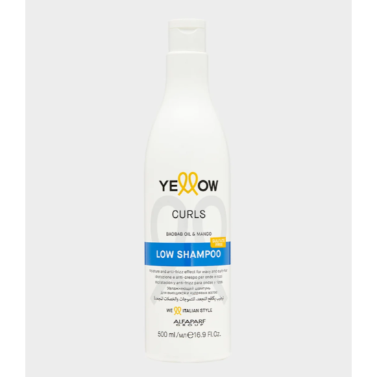 Шампунь для кучерявого волосся Curls Low Shampoo Yellow 500 мл