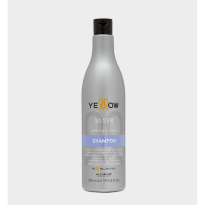 Шампунь від жовтизни для світлого та сивого волосся Silver Shampoo Yellow 500 мл