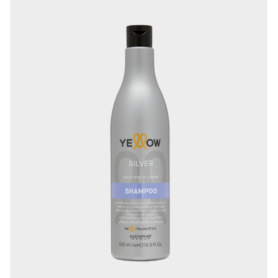 Шампунь від жовтизни для світлого та сивого волосся Silver Shampoo Yellow 500 мл