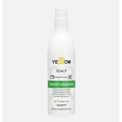 Шампунь проти випадіння волосся Scalp Energy Shampoo Yellow 500 мл