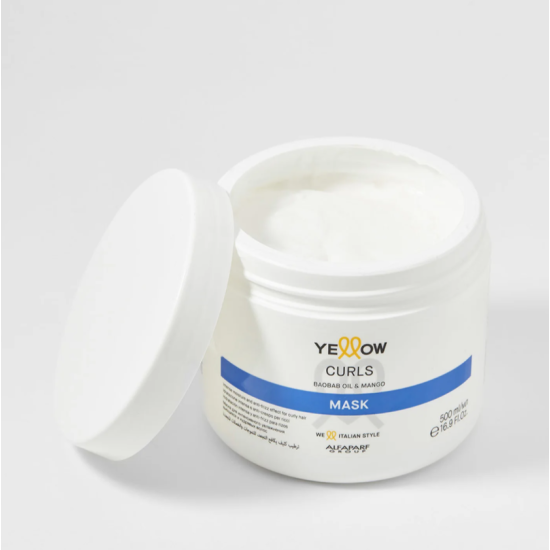 Зволожуюча маска для кучерявого волосся Curls Mask Yellow 500 мл