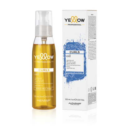 Зволожуюча олія-бустер для кучерявого волосся Curls Oil Yellow 125 мл