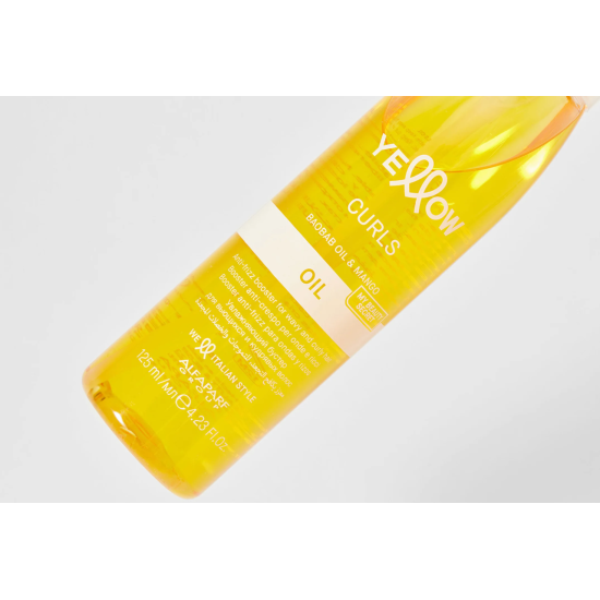 Зволожуюча олія-бустер для кучерявого волосся Curls Oil Yellow 125 мл