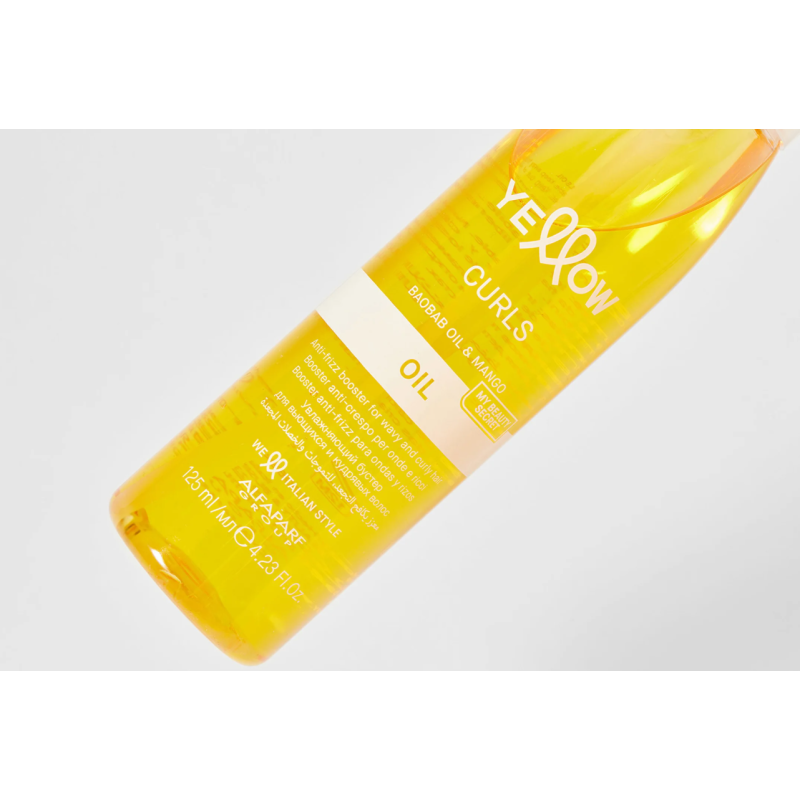 Зволожуюча олія-бустер для кучерявого волосся Curls Oil Yellow 125 мл