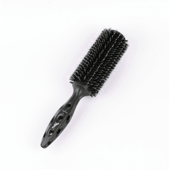Круглый браш черный Carbon Tiger Brush Y.S.Park Professional 