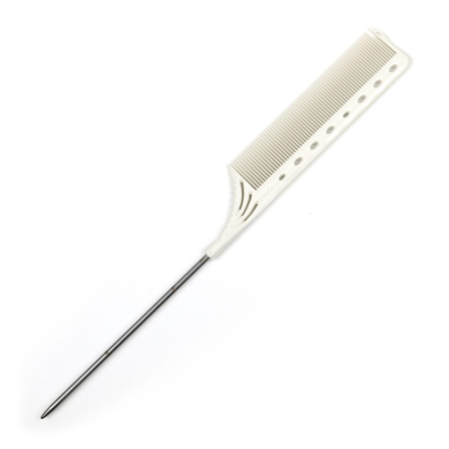 Професійний гребінець YS-182 Tail Comb White Y.S.Park Professional