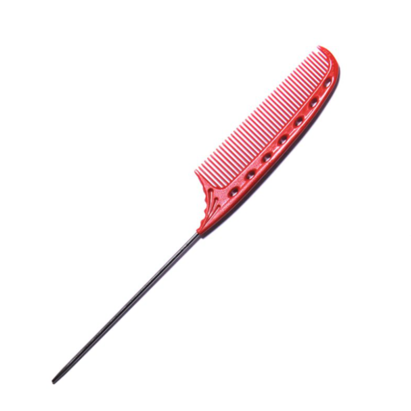 Профессиональная расческа с металлическим хвостиком YS-103 Tail Combs Y.S.Park Professional 