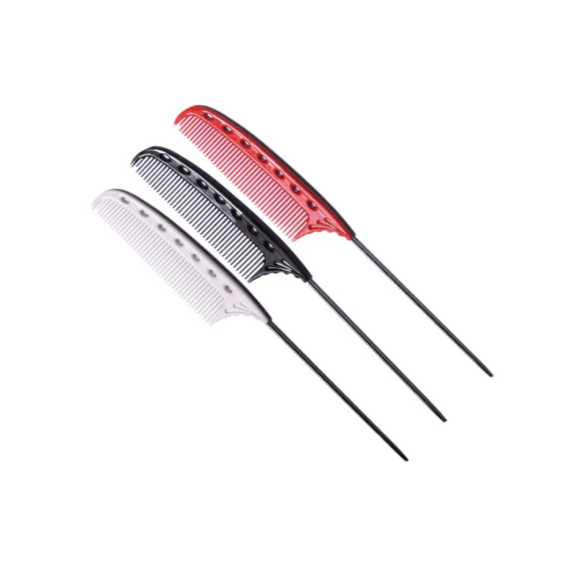 Профессиональная расческа с металлическим хвостиком YS-103 Tail Combs Y.S.Park Professional 