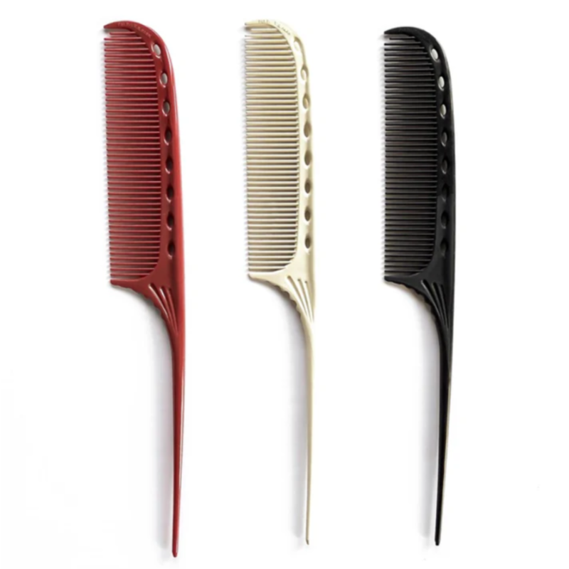Професійний гребінець з м'яким хвостиком YS-105 Tail Combs Y.S.Park Professional 