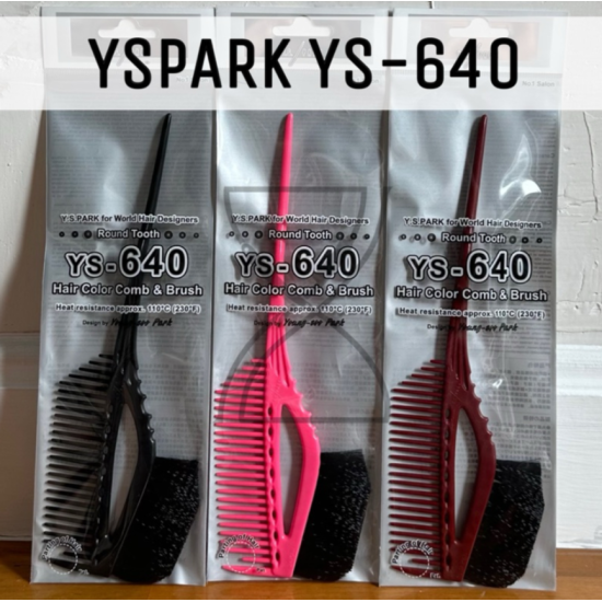 Гребінець-щітка для фарбування YS-640 Tint Comb Y.S.Park Professional