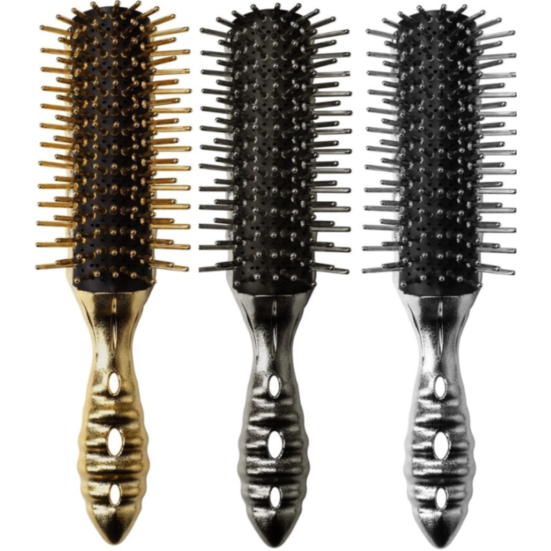 Расческа-стайлер Metal Cushion Brush Y.S.Park Professional