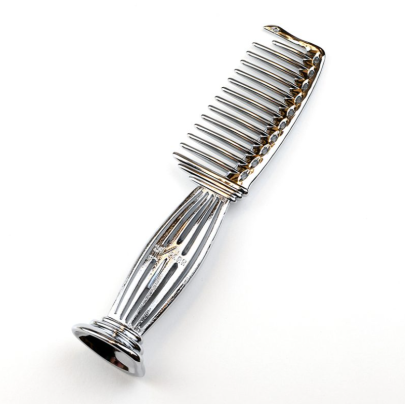 Гребінець для розчісування YS-628 Metal Parthenon Comb Y.S.Park Professional