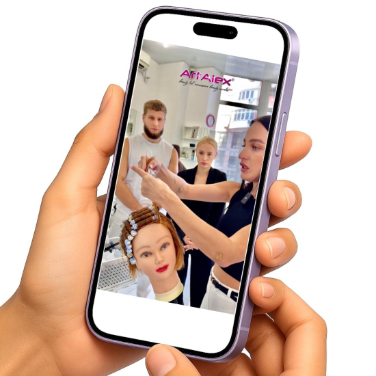 КУРС онлайн Завивка волосся жінча l ArtAlex AcademY