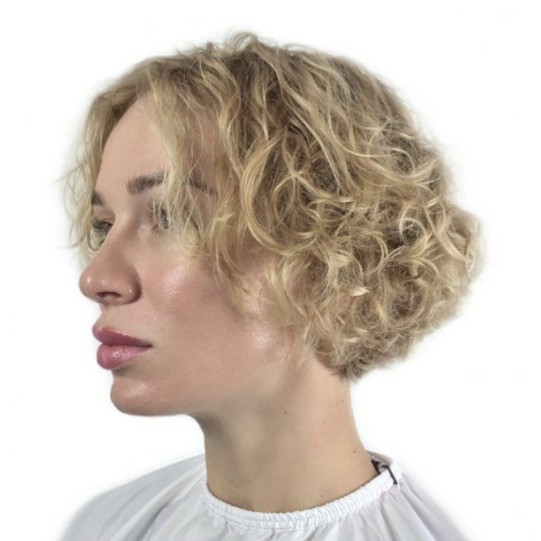 Завивка на прямой натуральный волос