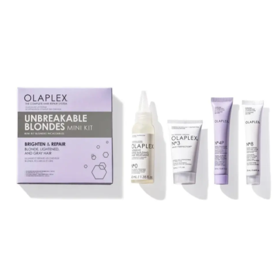 Набор миниатюр для блонда Яркость и обновление Olaplex Unbreakable Blondes Mini Kit