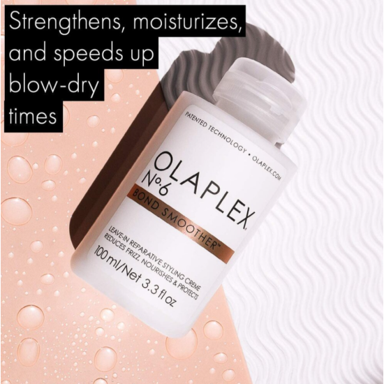 Незмивний крем для захисту волосся Olaplex No.6 Bond Smoother 100 мл