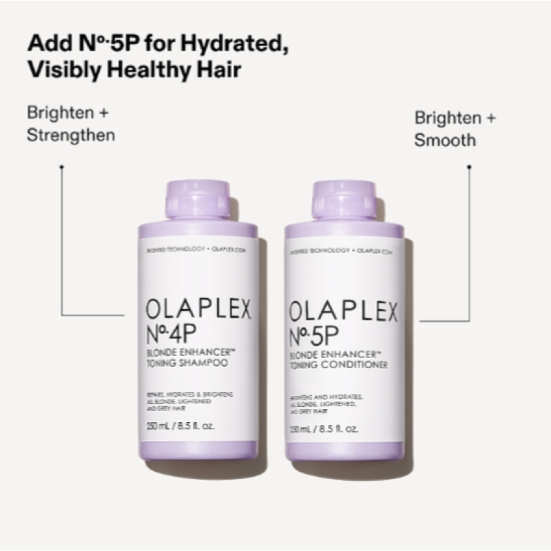 Тонирующий шампунь для волос Olaplex No.4P Blonde Enhancer Toning Shampoo 250 мл