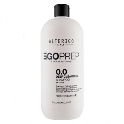Шампунь глибокого очищення волосся Egoprep Egoliss Deep Cleansing Shampoo Alter Ego 1000 мл