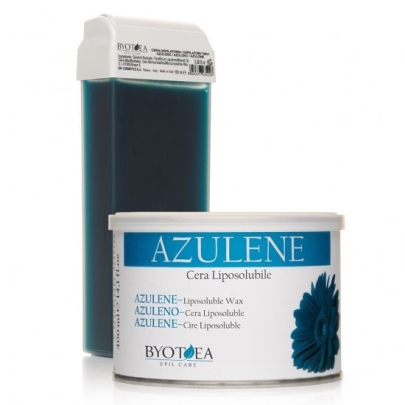 Віск для депіляції заспокійливий Азулен AZULENE LIPOSOLUBLE DEPILATORY WAX Byotea
