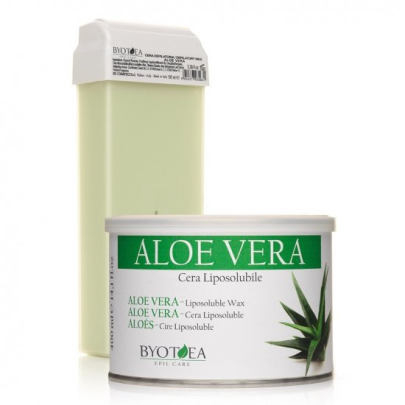 Віск для депіляції заспокійливий Алое Віра ALOE VERA LIPOSOLUBLE DEPILATORY WAX Byotea