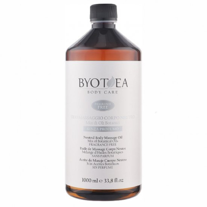 Олія для масажу без запаху нейтральна Neutral Body Oil Massage Byothea 1000 мл