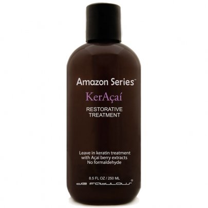 Кератиновый крем для укладки Ker Acai Restorative Leave-In Treatment от Amazon Series