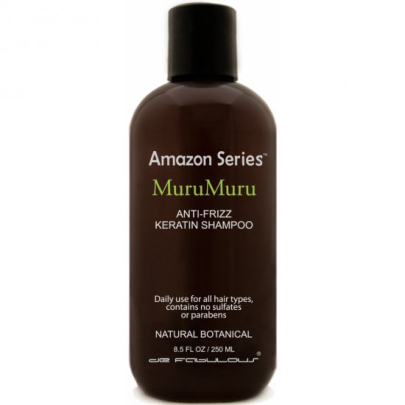 Шампунь кератиновий для волосся, з маслом MuruMuru, з Кератином та пом'якшувачами Amazon Series 250 мл