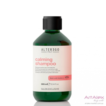 Успокаивающий шампунь для чувствительной кожи головы Calming Shampoo Made with Kindness Alter Ego