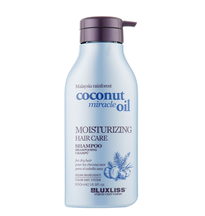 Шампунь з кокосовим маслом Luxliss Moisturizing Shampoo Шампунь з кокосовим маслом Luxliss Moisturizing Shampoo