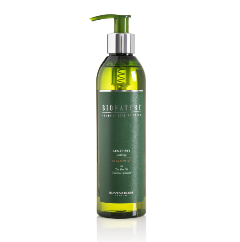 Успокаивающий шампунь BioNature Soothing Shampoo Emmebi Italia