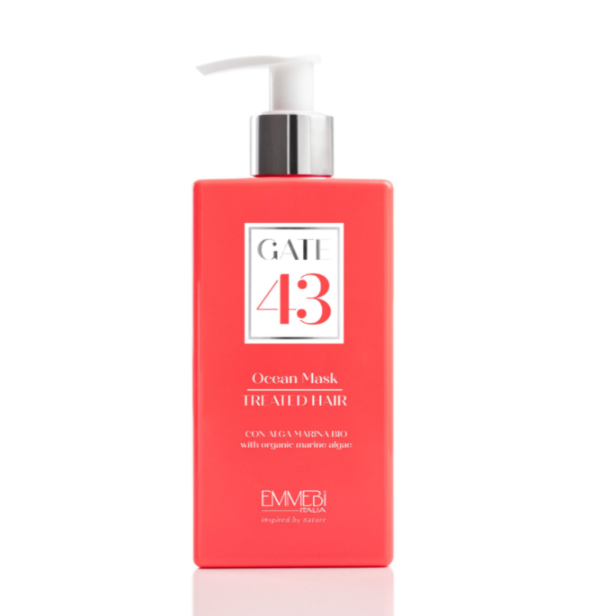 Маска для окрашенных и поврежденных волос Gate Wash Ocean 43 Treated Emmebi Italia