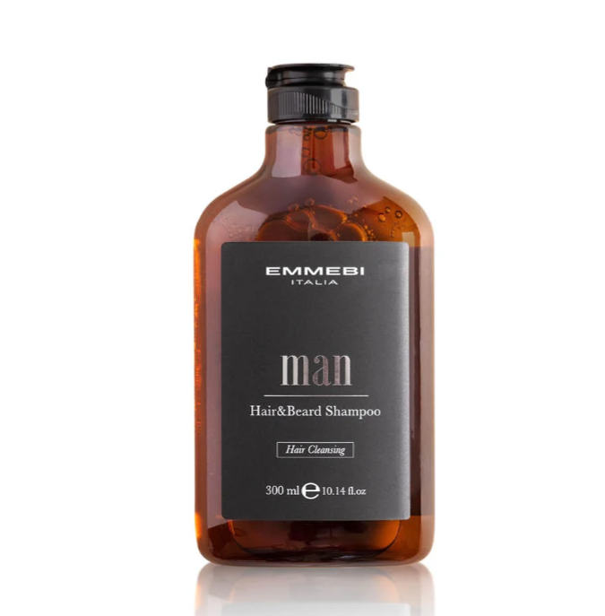 Шампунь для волос и бороды Hair Beard Shampoo Emmebi Italia 300 мл