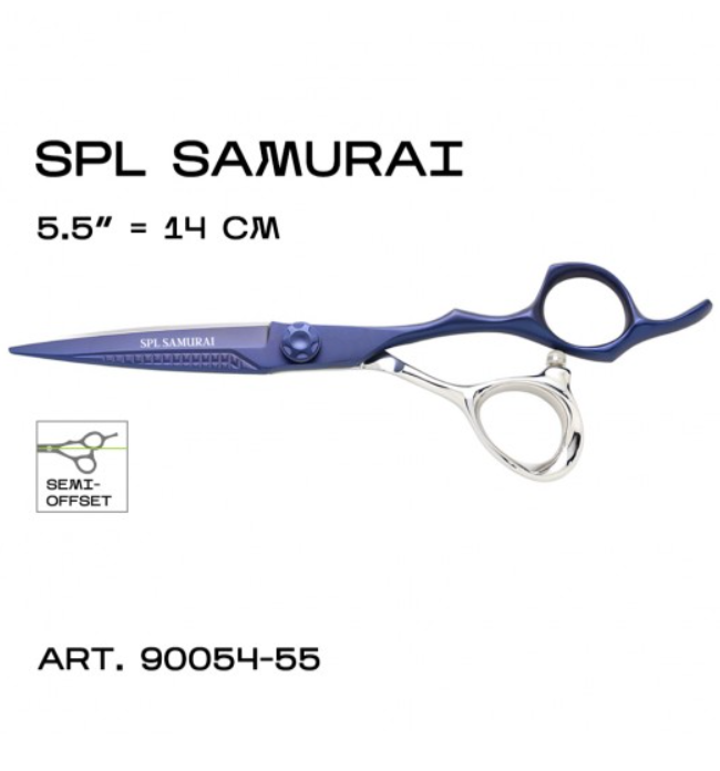 Професійні люксові прямі ножиці Samurai Premium 90054-55 SPL 5.5 