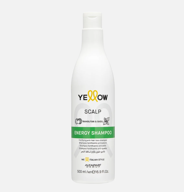 Шампунь проти випадіння волосся Scalp Energy Shampoo Yellow 500 мл Шампунь проти випадіння волосся Scalp Energy Shampoo Yellow 500 мл